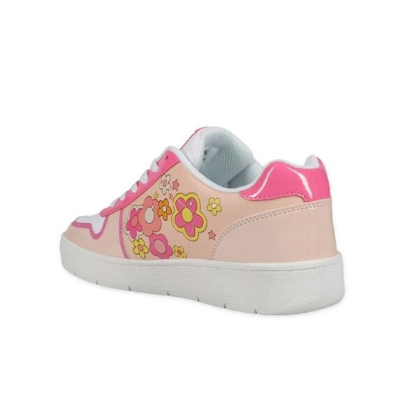 Women's Barbie by Mattel Pink Casual Active Sporty Court Sneaker Shoes Size 11 - Picture 10 of 14